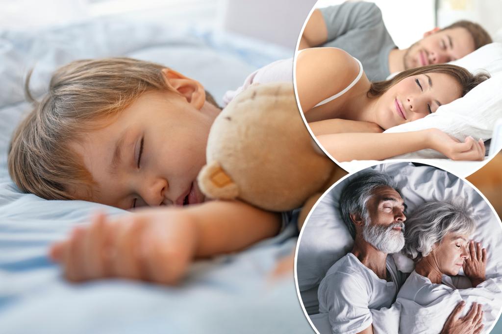 I'm a sleep expert, here's how many hours you need at every age